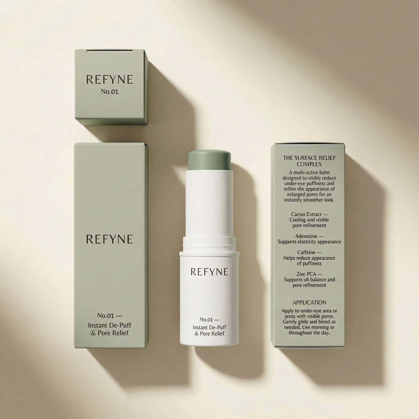 REFYNE No.01 – Instant De-Puff & Pore Relief