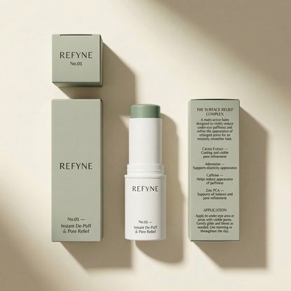 REFYNE No.01 – Instant De-Puff & Pore Relief