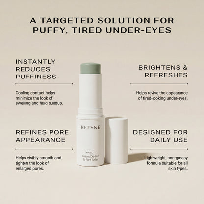 REFYNE No.01 – Instant De-Puff & Pore Relief