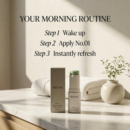 REFYNE No.01 – Instant De-Puff & Pore Relief